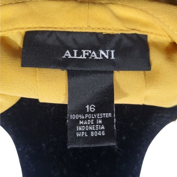 Alfani Gold Blouse   - Picture 6 of 9